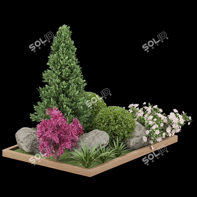 Premium Plant Collection: Vol. 17 3D model image 4