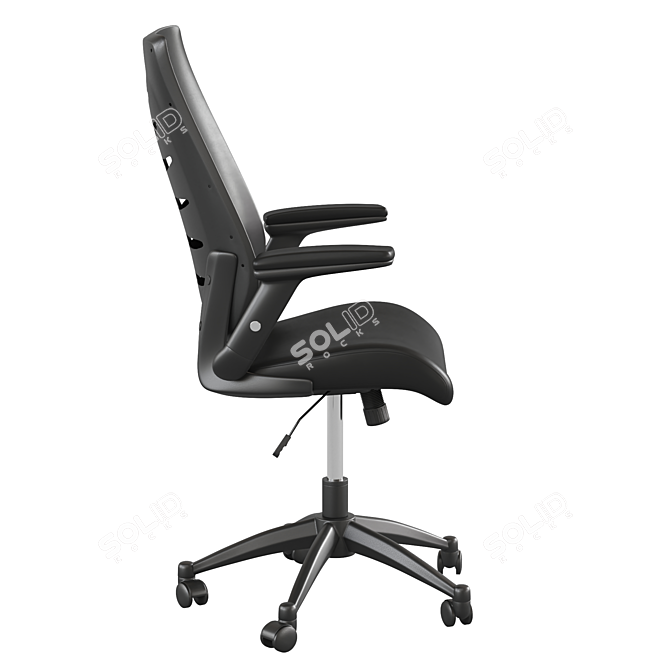 Modern Ergonomic High Back Office Chair 3D model image 4