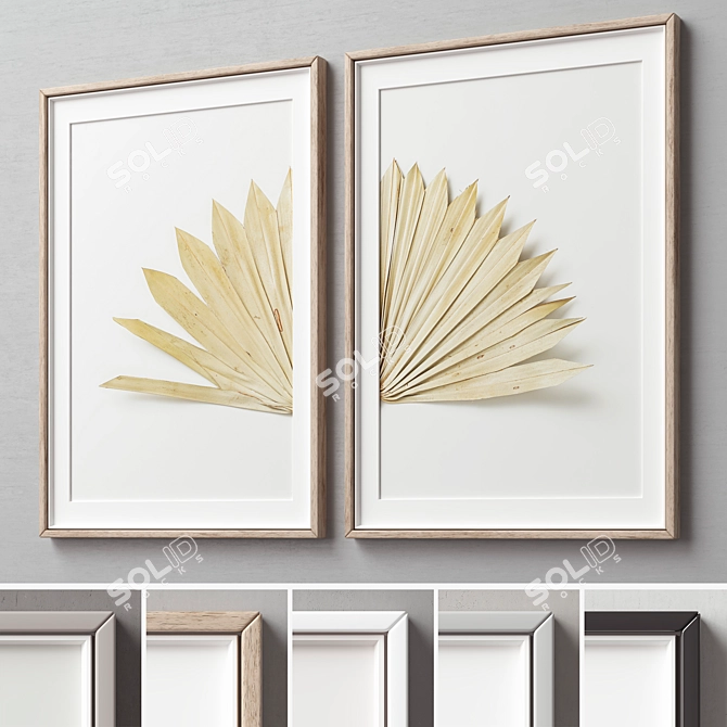 Elegant Frame Collection - Set of 2 3D model image 2