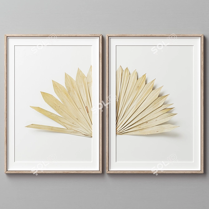 Elegant Frame Collection - Set of 2 3D model image 3