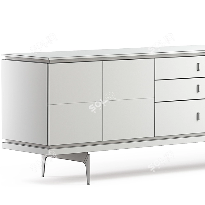 Elegant Roma Sideboard: Functional and Stylish 3D model image 3