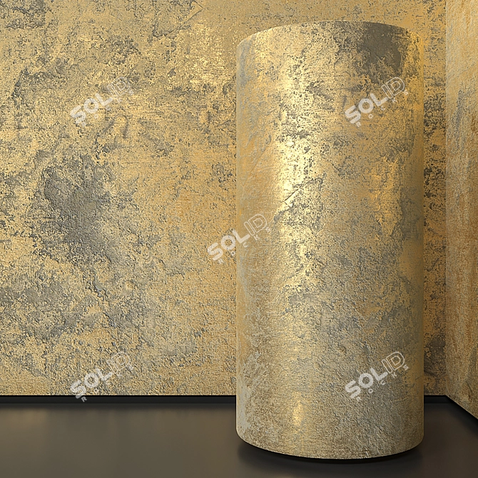 Seamless Plaster Texture 3D model image 2