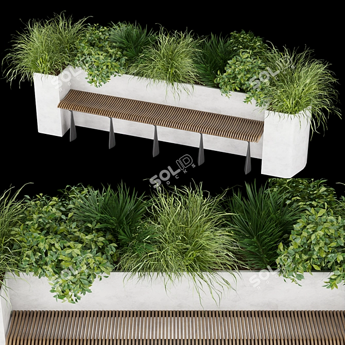 Premium Plant Collection Vol. 233 3D model image 1
