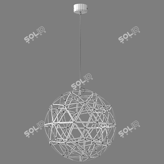 Plesso LED Pendant by Bogate's 3D model image 2