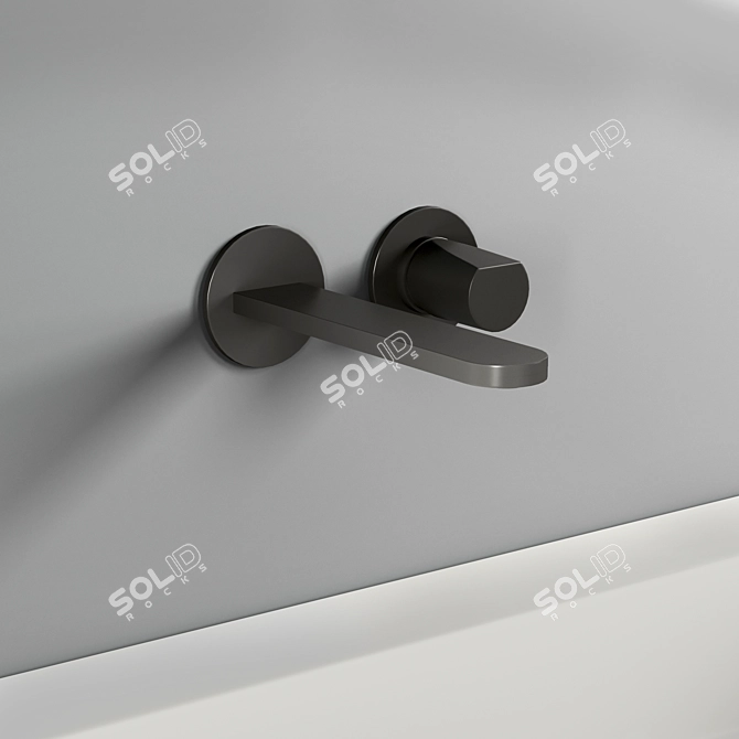 Antonio Lupi Bemade: Sleek Rovere Ardesia Vanity Set 3D model image 9