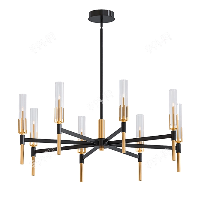 Elegant Maxim Lighting Fixture 3D model image 1