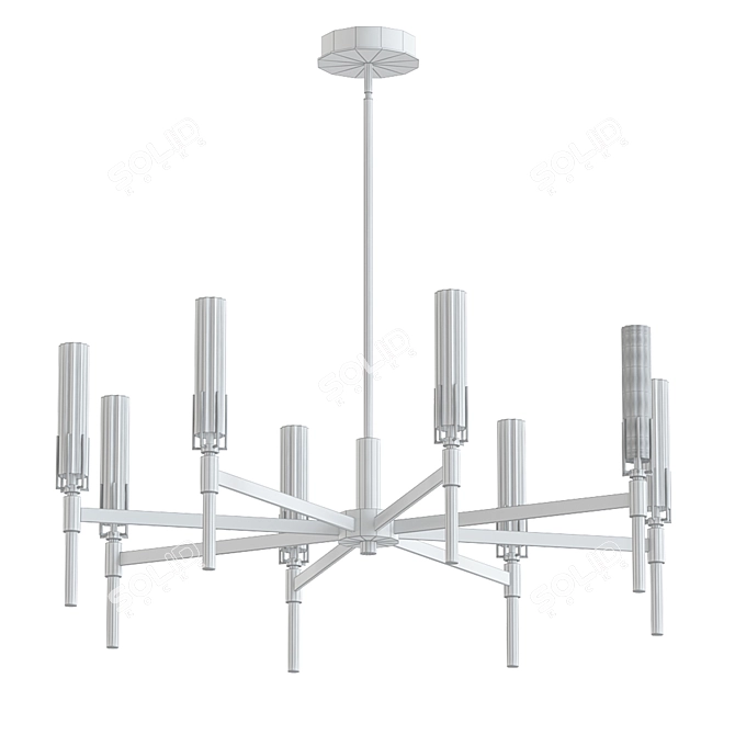 Elegant Maxim Lighting Fixture 3D model image 2