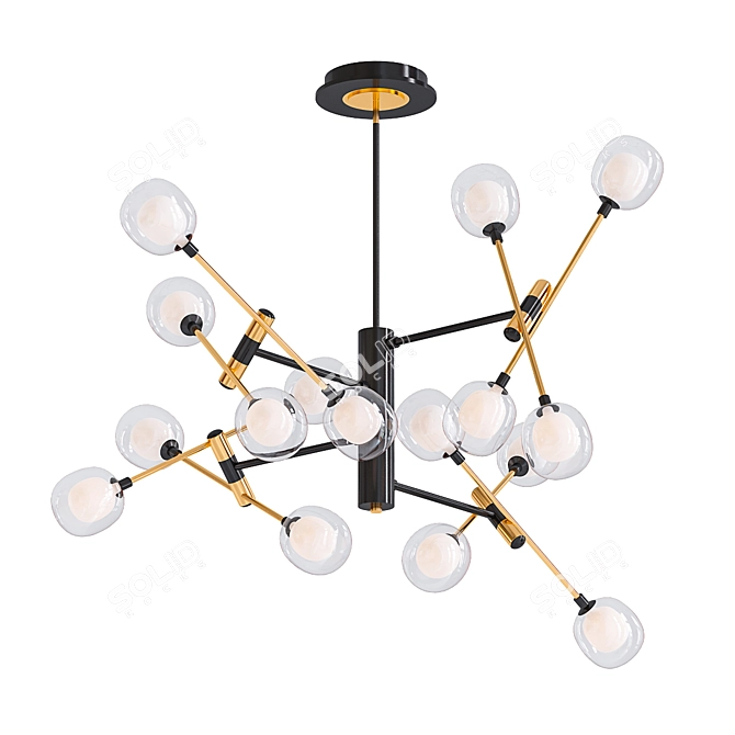 Modern ET2 Lighting Fixture 3D model image 1