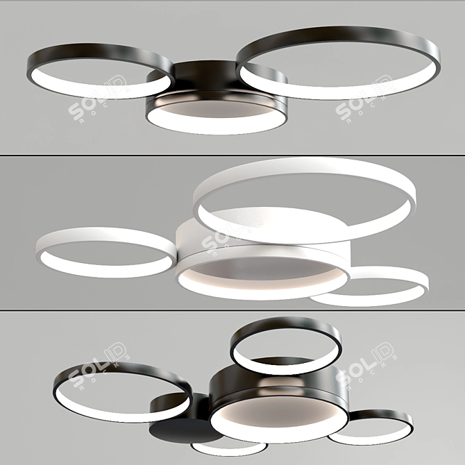 Twine Ceiling Lamps Collection 3D model image 3