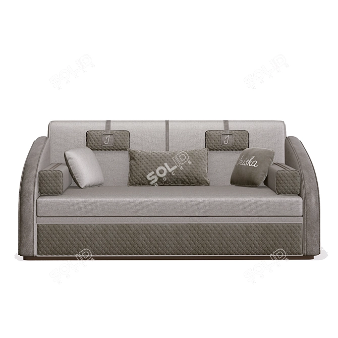 Irina Buzakova Kids Sofa 3D model image 2