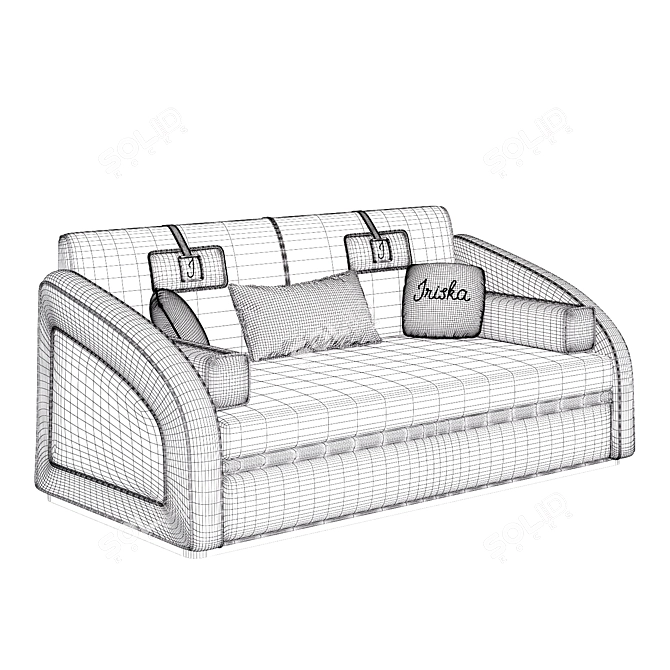 Irina Buzakova Kids Sofa 3D model image 3