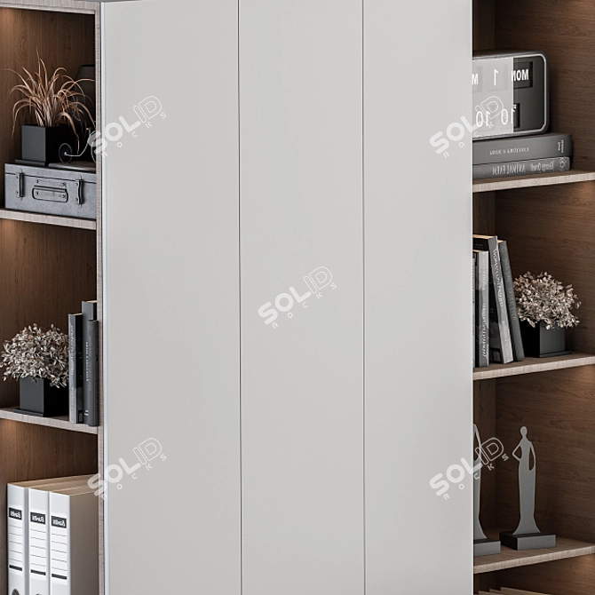 Elegant Office Essentials: Home-Office 25 3D model image 4