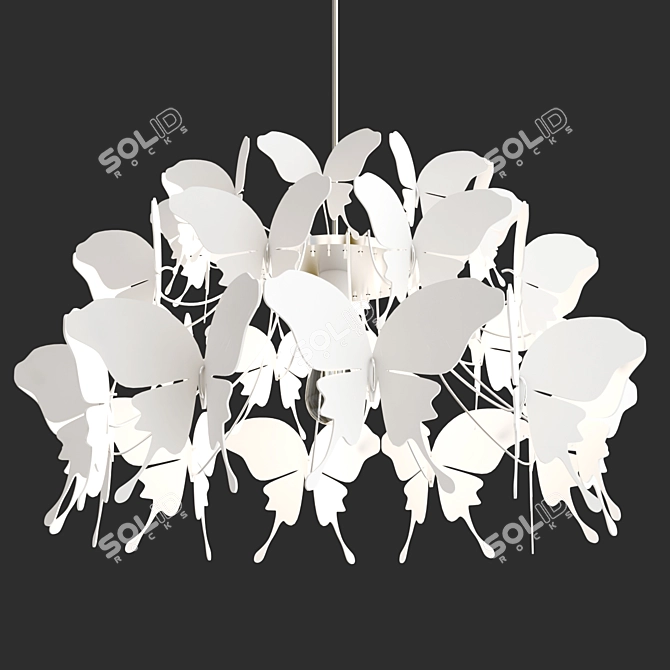 Modern Bao Pendant Lights 3D model image 2