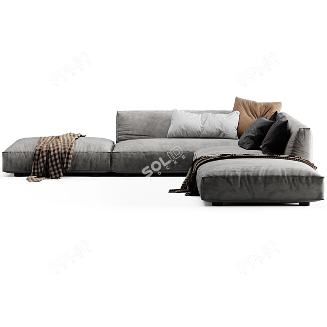 Ultimate Comfort Lema Sofa 3D model image 3