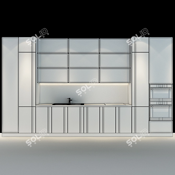 All-in-One Kitchen Set 3D model image 2