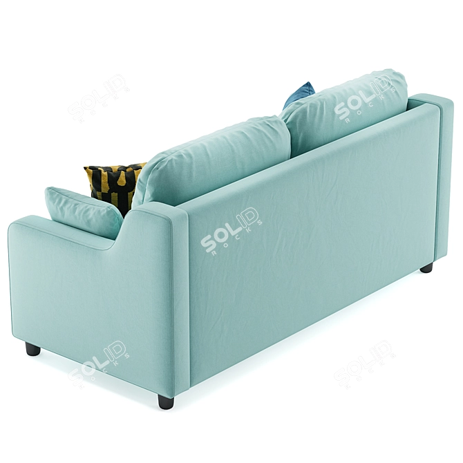 Modern Comfort: Ikea Vinliden Sofa 3D model image 6