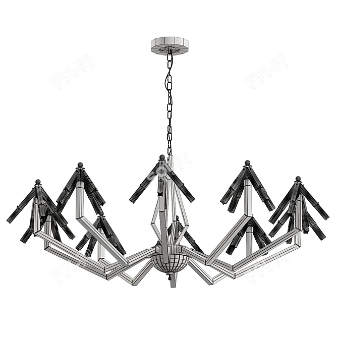 Modern Design Lamp Elton 3D model image 3