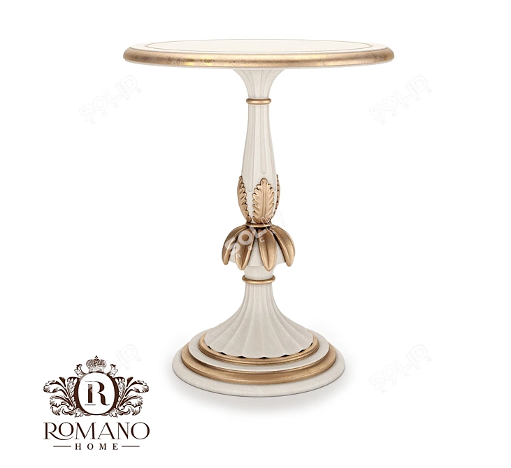 Handcrafted Coffee Table by Romano Home 3D model image 7