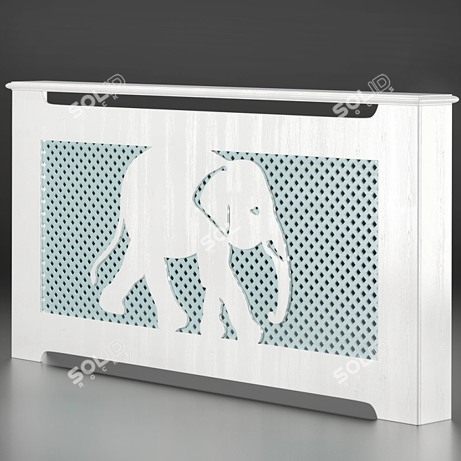 KidGuard Radiator Screen 3D model image 4