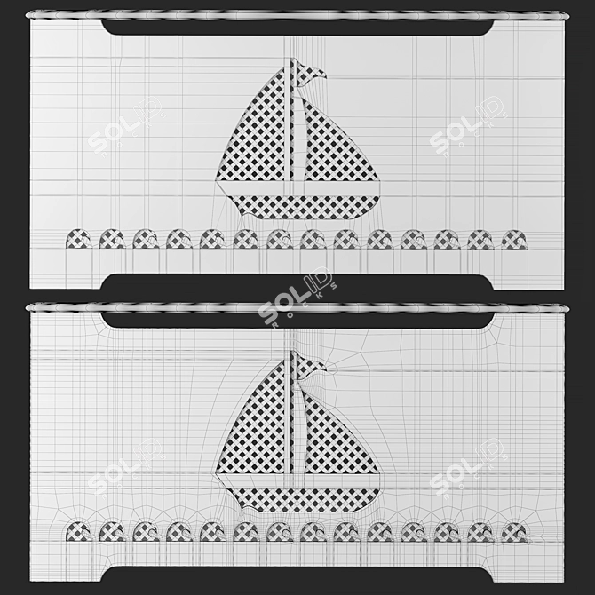 KidGuard Radiator Screen 3D model image 13