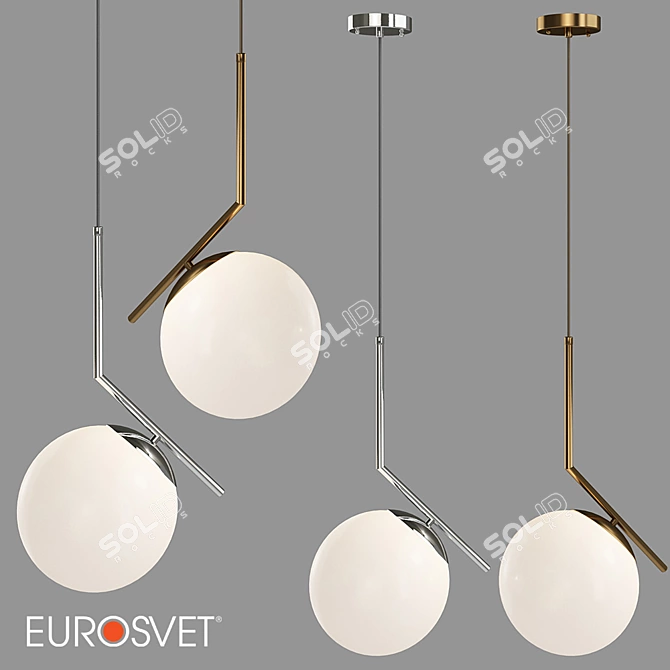 Eurosvet OM Pendant Lamp 3D model image 1