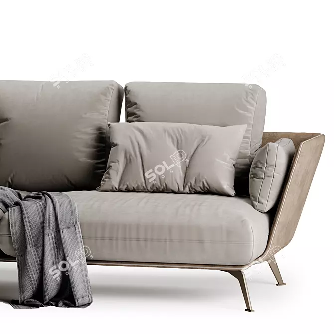 ARKETIPO MORRISON: Luxurious 2014 Sofa 3D model image 2