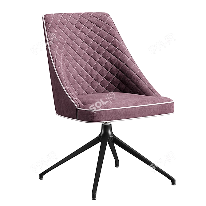 Mido Chair: Customizable Design 3D model image 1