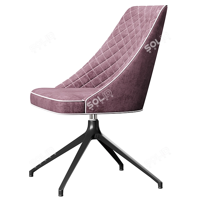 Mido Chair: Customizable Design 3D model image 4