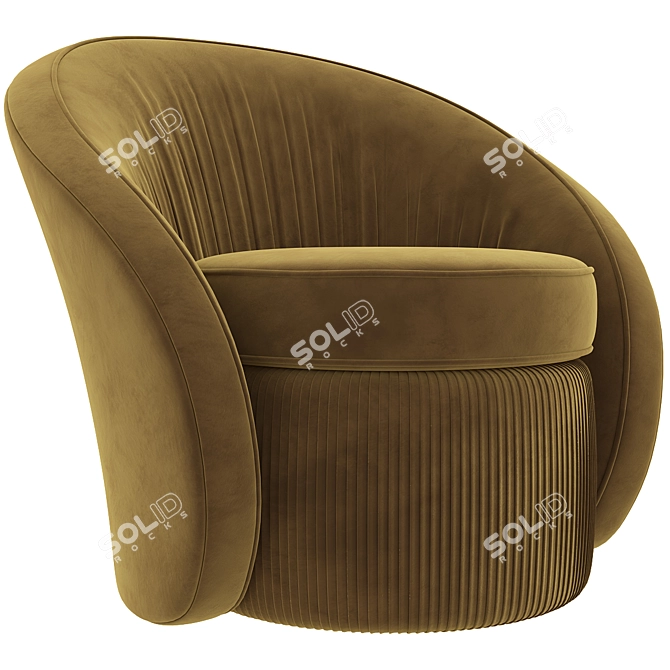 Bloom II Chair: Stylish and Versatile 3D model image 3