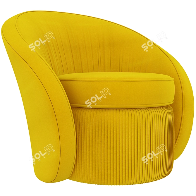 Bloom II Chair: Stylish and Versatile 3D model image 5