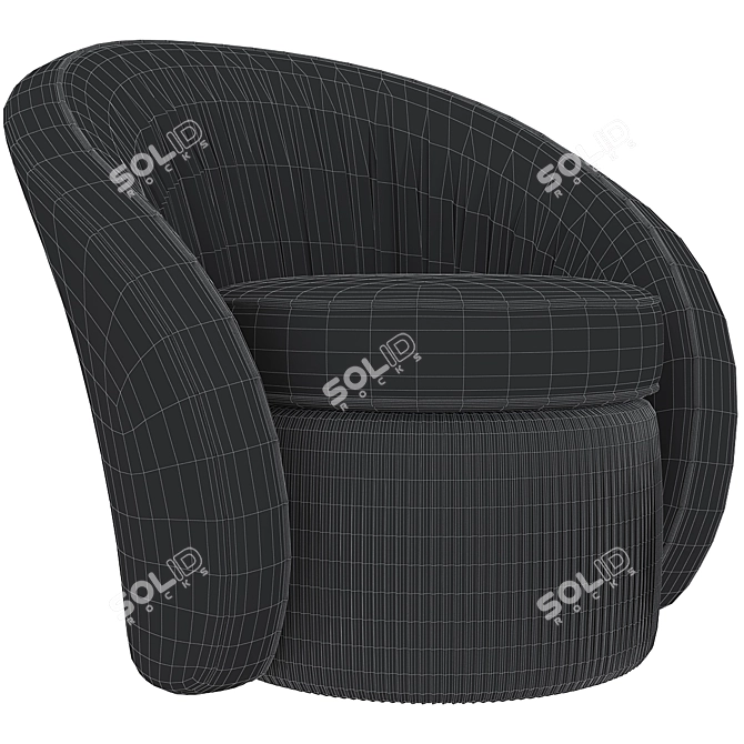 Bloom II Chair: Stylish and Versatile 3D model image 6