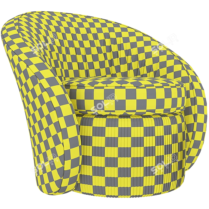 Bloom II Chair: Stylish and Versatile 3D model image 7