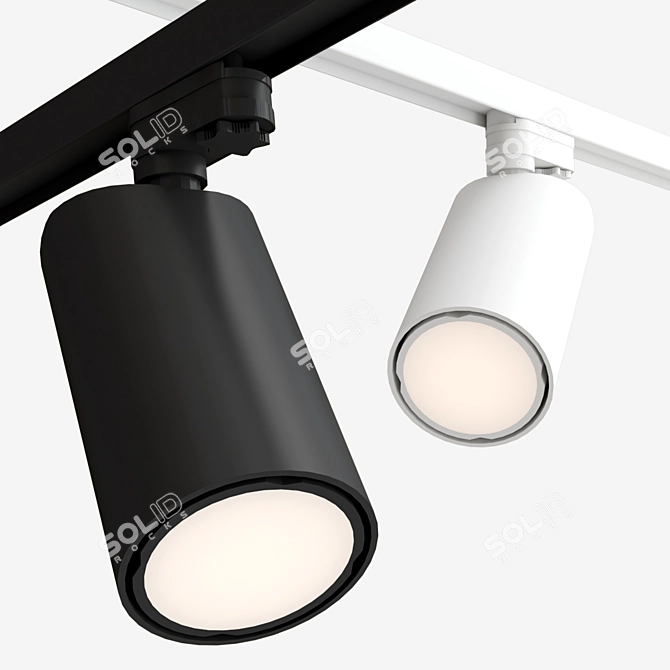 SAL Sports Track Lighting 3D model image 1
