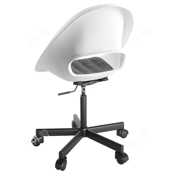 Eldberget Malskar: Sleek Ergonomic Chair 3D model image 7