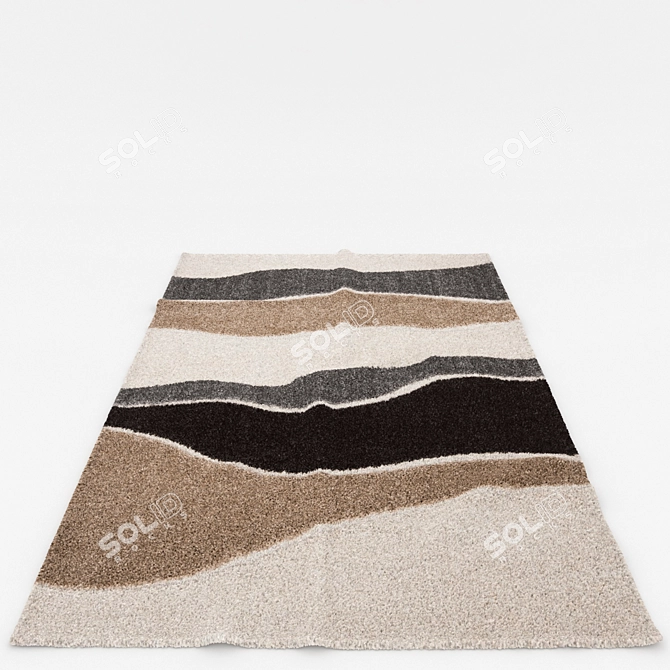 Versatile Rug Set with VRay and Corona Materials 3D model image 5