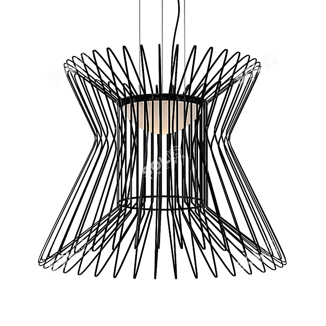 Minimalist Pendant Lighting: SYRMA 3D model image 1