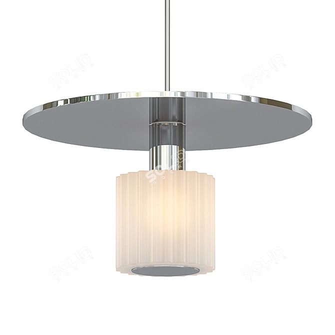 Sunny Glow Pendant Light 3D model image 1