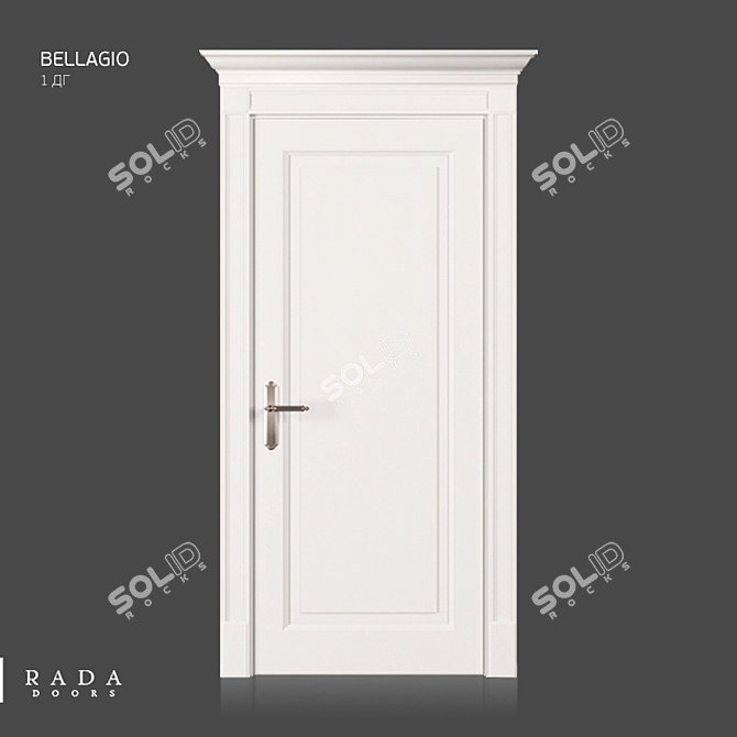 Elegance Redefined: Bellagio by Rada Doors 3D model image 1