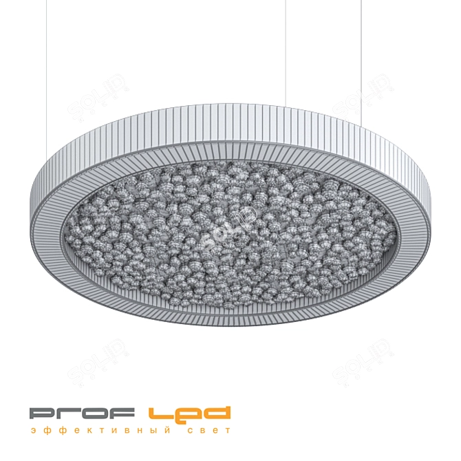 Halo Moss Pendant Light 3D model image 2