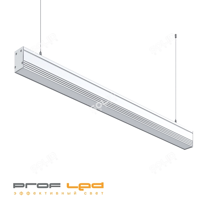 NORMA LED Linear Lighting 3D model image 2