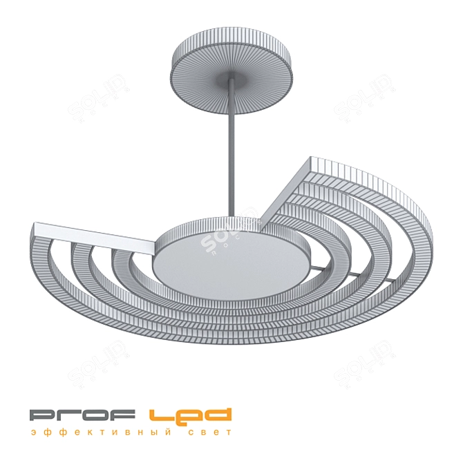 Versatile Pendant Lighting: KONAS UNI 3D model image 2