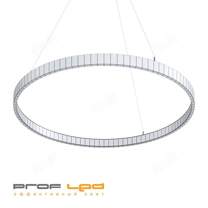 Astral Halo Pendant Light 3D model image 2