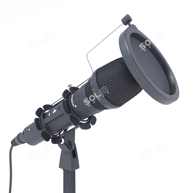 maono Microphone - A Realistic High-Quality Recording Device 3D model image 2
