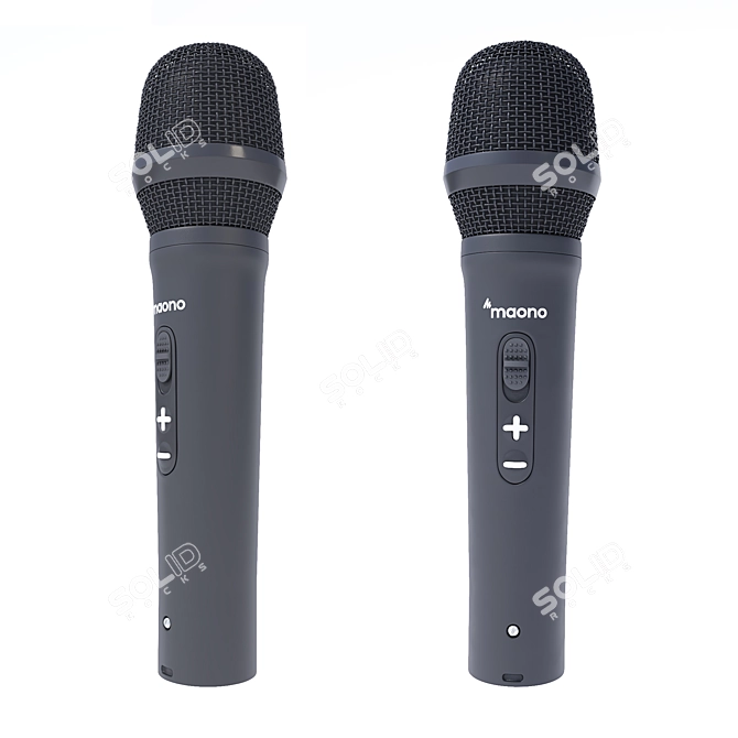 maono Microphone - A Realistic High-Quality Recording Device 3D model image 3