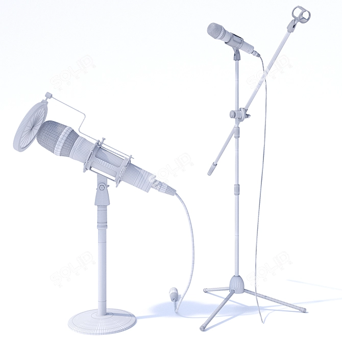 maono Microphone - A Realistic High-Quality Recording Device 3D model image 4