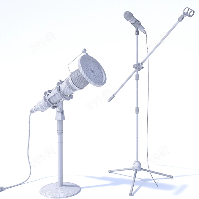 maono Microphone - A Realistic High-Quality Recording Device 3D model image 5