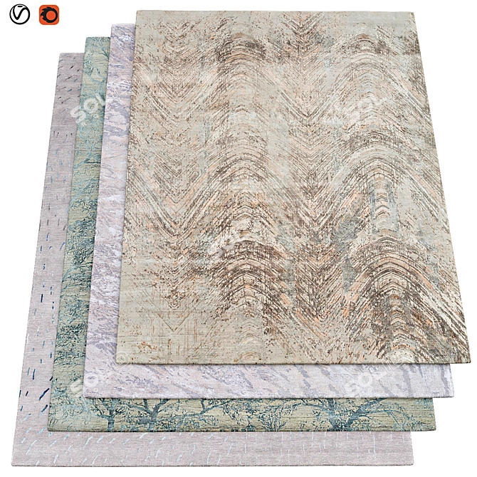 Luxury Carpets | 200x300cm 3D model image 1