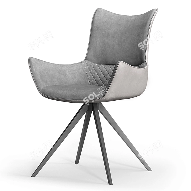 Modern Jess Chair: Sleek and Stylish 3D model image 3