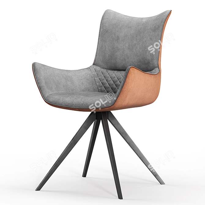 Modern Jess Chair: Sleek and Stylish 3D model image 7