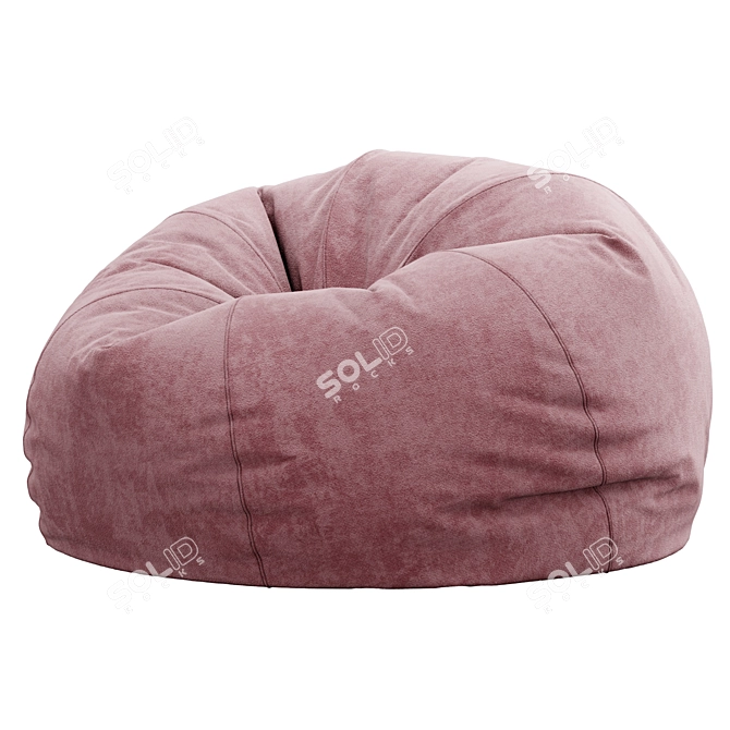 Westelm Bean Bag Chair 3D model image 2